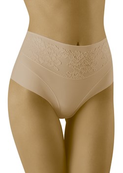 Wol-Bar Fortunata Majtki wysokie figi, beżowy ze sklepu kontri.pl w kategorii Majtki damskie - zdjęcie 188669926
