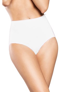 Italian Fashion Ibiza maxi Majtki wysokie figi, biały ze sklepu kontri.pl w kategorii Majtki damskie - zdjęcie 188670639