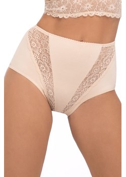 Babell BBL 174 Majtki wysokie figi, beżowy ze sklepu kontri.pl w kategorii Majtki damskie - zdjęcie 188670915