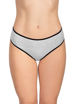 Majtki figi Vivisence 4016 gumka czarna: szary ze sklepu kontri.pl w kategorii Majtki damskie - zdjęcie 188671039