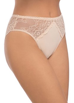 Babell BBL 173 Majtki wysokie figi, beżowy ze sklepu kontri.pl w kategorii Majtki damskie - zdjęcie 188671125