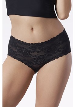 Julimex Bellie Maxi Majtki wysokie figi, czarny ze sklepu kontri.pl w kategorii Majtki damskie - zdjęcie 188671269