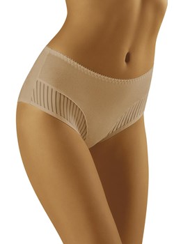 Wol-Bar Eco-QI Majtki wysokie figi, beżowy ze sklepu kontri.pl w kategorii Majtki damskie - zdjęcie 188671829