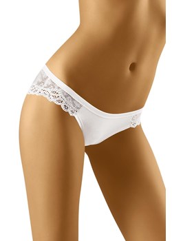 Wol-Bar Soft Fluffy Majtki figi, biały ze sklepu kontri.pl w kategorii Majtki damskie - zdjęcie 188671926