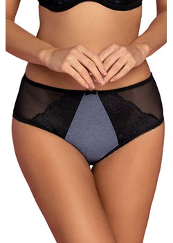Vena VF-438 Majtki figi, czarny-jeans ze sklepu kontri.pl w kategorii Majtki damskie - zdjęcie 188672008