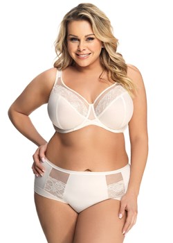 Gorsenia K442 Luisse Majtki figi, śmietanowy ze sklepu kontri.pl w kategorii Majtki damskie - zdjęcie 188672319