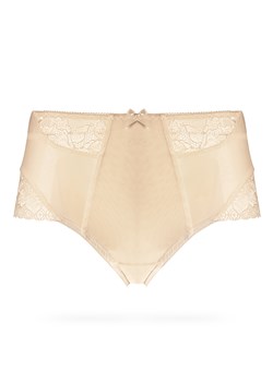 Wysokie figi Nessa Mamma Lace N02 beżowy ze sklepu kontri.pl w kategorii Majtki damskie - zdjęcie 188672365