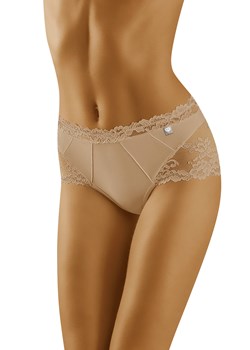 Wol-Bar Diamond 3515 Majtki wysokie figi, beżowy ze sklepu kontri.pl w kategorii Majtki damskie - zdjęcie 188672368
