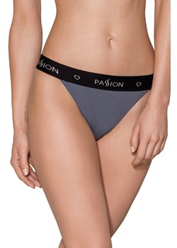 Figi Passion PS015 dark grey ze sklepu kontri.pl w kategorii Majtki damskie - zdjęcie 188672466