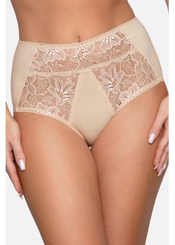 Majtki wysokie figi Babell BBL 186 beżowy ze sklepu kontri.pl w kategorii Majtki damskie - zdjęcie 188672525