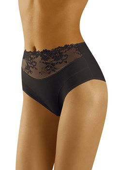 Wol-Bar Eco-Hi Majtki wysokie figi, czarny ze sklepu kontri.pl w kategorii Majtki damskie - zdjęcie 188673075