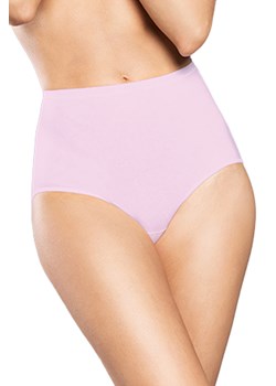 Italian Fashion Ibiza maxi Majtki wysokie figi, pudrowy ze sklepu kontri.pl w kategorii Majtki damskie - zdjęcie 188673318