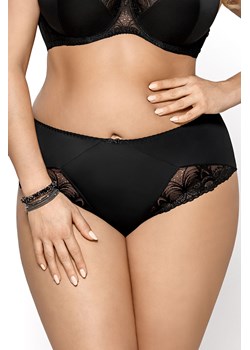 Gorsenia K426 Casablanca Majtki figi, czarny ze sklepu kontri.pl w kategorii Majtki damskie - zdjęcie 188673406