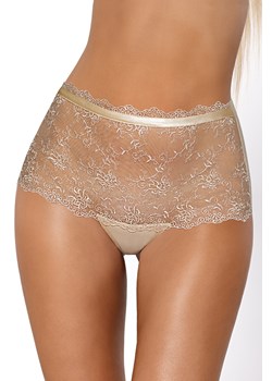 Wysokie figi PariPari Jenny beige ze sklepu kontri.pl w kategorii Majtki damskie - zdjęcie 188673737