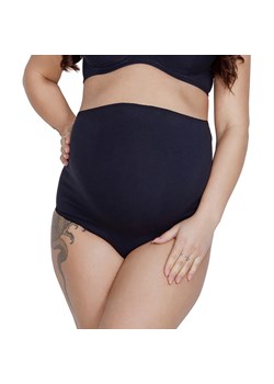 Mitex Mama Belly Majtki wysokie figi, navy ze sklepu kontri.pl w kategorii Majtki damskie - zdjęcie 188673799