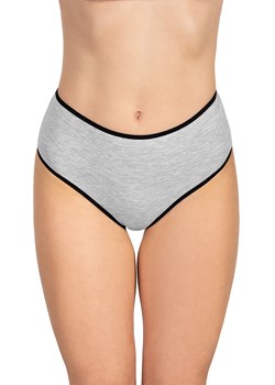 Wysokie figi Vivisence 4017 5-pack gumka czarna: szary ze sklepu kontri.pl w kategorii Majtki damskie - zdjęcie 188673949