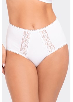 Majtki wysokie figi Babell BBL 199 biały ze sklepu kontri.pl w kategorii Majtki damskie - zdjęcie 188674455