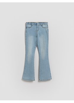 Reserved - Jegginsy flare - niebieski ze sklepu Reserved w kategorii Spodnie dziewczęce - zdjęcie 188675836