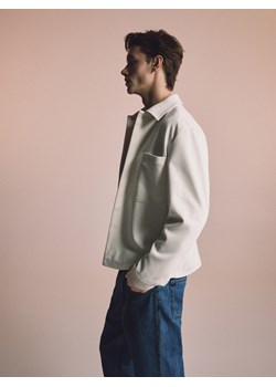 Reserved - Kurtka koszulowa - jasnoszary ze sklepu Reserved w kategorii Kurtki męskie - zdjęcie 188675855