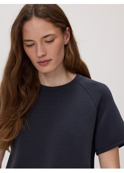 Reserved - T-shirt z modalem - ciemnoszary ze sklepu Reserved w kategorii Bluzki damskie - zdjęcie 188675869