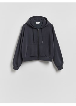 Reserved - Oversizowa bluza - ciemnoszary ze sklepu Reserved w kategorii Bluzy damskie - zdjęcie 188675908