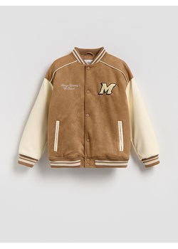 Reserved - Kurtka bomber - brązowy ze sklepu Reserved w kategorii Kurtki chłopięce - zdjęcie 188675947