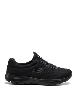Sneakersy Skechers Summits 12980/BBK Czarny ze sklepu eobuwie.pl w kategorii Buty sportowe damskie - zdjęcie 188676105