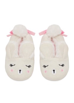 Kapcie Nelli Blu AGK22720 Biały ze sklepu eobuwie.pl w kategorii Kapcie dziecięce - zdjęcie 188676146