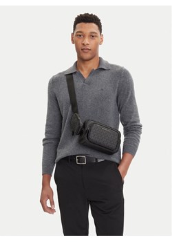 Saszetka MICHAEL Michael Kors Hudson 33U2LHDC2B Czarny ze sklepu eobuwie.pl w kategorii Saszetki - zdjęcie 188676197