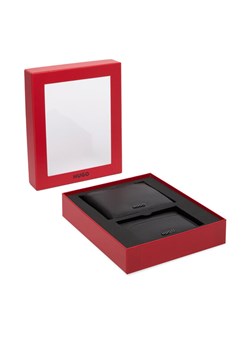 Zestaw prezentowy HUGO 50558556 Czarny ze sklepu eobuwie.pl w kategorii Portfele męskie - zdjęcie 188676219