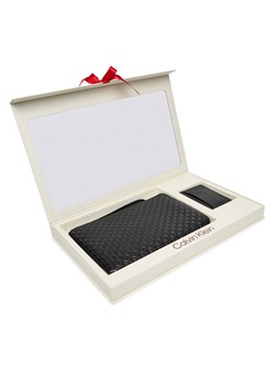 Calvin Klein Zestaw prezentowy Zip Pouch + Cardcase Giftset LV04D0003G Czarny ze sklepu MODIVO w kategorii Dodatki męskie - zdjęcie 188677189