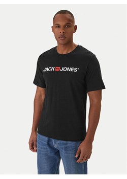 Jack & Jones T-Shirt Jjecorp Logo 12137126 Czarny Slim Fit ze sklepu MODIVO w kategorii T-shirty męskie - zdjęcie 188677259