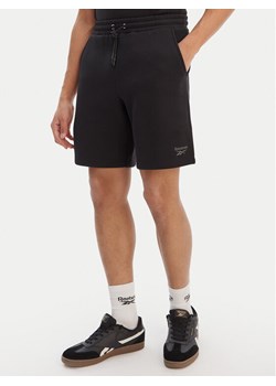 Reebok Szorty sportowe Armstrong RK25546CCM Czarny Regular Fit ze sklepu MODIVO w kategorii Spodenki męskie - zdjęcie 188677316