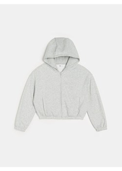 Sinsay - Bluza z kapturem basic - szary ze sklepu Sinsay w kategorii Bluzy dziewczęce - zdjęcie 188680158