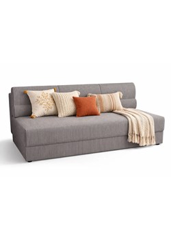 Szara sztruksowa sofa rozkładana E3-S67 ze sklepu Edinos.pl w kategorii Sofy i kanapy - zdjęcie 188680278
