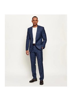 BOSS BLACK Wełniany garnitur H-Huge-2Pcs-B1-253 | Slim Fit | z dodatkiem jedwabiu ze sklepu Gomez Fashion Store w kategorii Garnitury męskie - zdjęcie 188680929