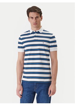Tommy Hilfiger Polo 1985 MW0MW17770 Niebieski Regular Fit ze sklepu MODIVO w kategorii T-shirty męskie - zdjęcie 188681115