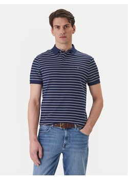 Tommy Hilfiger Polo 1985 MW0MW17770 Granatowy Regular Fit ze sklepu MODIVO w kategorii T-shirty męskie - zdjęcie 188681136