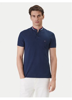 Tommy Hilfiger Polo Mao MW0MW34752 Granatowy Slim Fit ze sklepu MODIVO w kategorii T-shirty męskie - zdjęcie 188681176