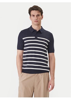Tommy Hilfiger Polo Essential MW0MW37396 Granatowy Regular Fit ze sklepu MODIVO w kategorii T-shirty męskie - zdjęcie 188681177