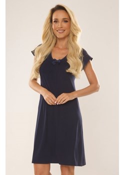 De Lafense Visa 870 koszulka damska granatowa ze sklepu intimiti.pl w kategorii Koszule nocne - zdjęcie 188682876