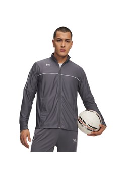 Męska bluzka piłkarska Under Armour UA Challenger - szara ze sklepu Sportstylestory.com w kategorii Bluzy męskie - zdjęcie 188685909