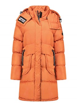 Geographical Norway Kurtka zimowa "Dalmira" w kolorze pomarańczowym ze sklepu Limango Polska w kategorii Kurtki damskie - zdjęcie 188686425