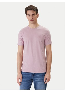 BOSS T-Shirt Tales 50508584 Fioletowy Regular Fit ze sklepu MODIVO w kategorii T-shirty męskie - zdjęcie 188686595