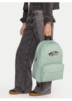 Vans Plecak Old Skool Classic VN000H4YEMW1 Zielony ze sklepu MODIVO w kategorii Plecaki - zdjęcie 188686636