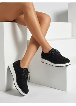 Royalfashion Damskie sznurowane półbuty Gori ze sklepu royalfashion.pl w kategorii Półbuty damskie - zdjęcie 188687089