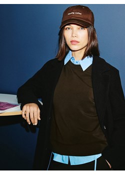 Reserved - Bluza z modalem - ciemnofioletowy ze sklepu Reserved w kategorii Bluzy damskie - zdjęcie 188687386