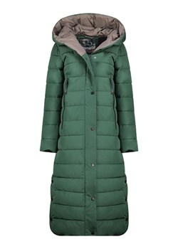 Geographical Norway Płaszcz pikowany "Constance" w kolorze zielonym ze sklepu Limango Polska w kategorii Kurtki damskie - zdjęcie 188688216