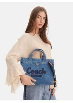 Coach Torebka Cargo CR657 B4/IN Niebieski ze sklepu MODIVO w kategorii Torby Shopper bag - zdjęcie 188688245