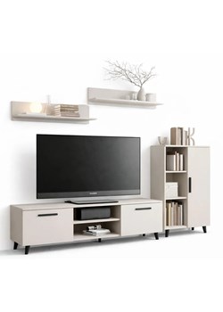 Meblościanka do salonu kaszmir S9-D67 ze sklepu Edinos.pl w kategorii Szafki RTV - zdjęcie 188689325